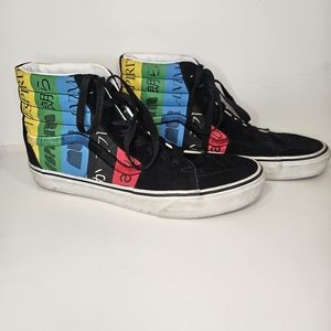 Vans Sk8-Hi Vans Spirit Men's Size 10 Skater 90's Colorful
